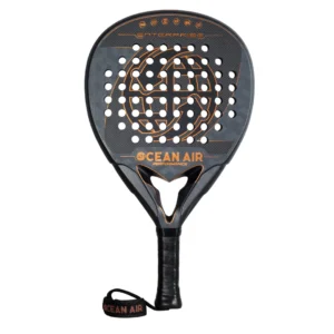 detalhe de raquete de Padel Ocean Air Performance Enterprise