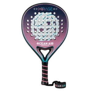 detalhe de raquete de Padel Ocean Air Performance Mirage